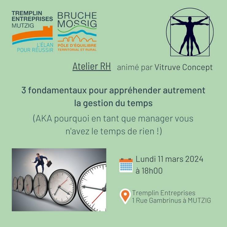 2024 03 11 atelier rh sur la gestion du temps a tremplin entreprises a mutzig