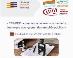 2024 03 15 atelier ameliorer son memoire technique a tremplin entreprises a mutzig