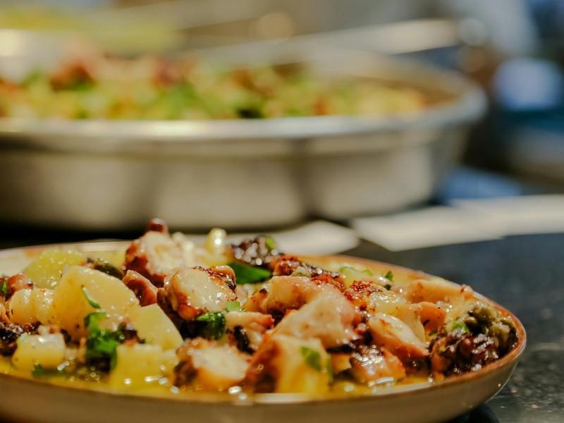 Recette poêlée de pommes de terre et champignons