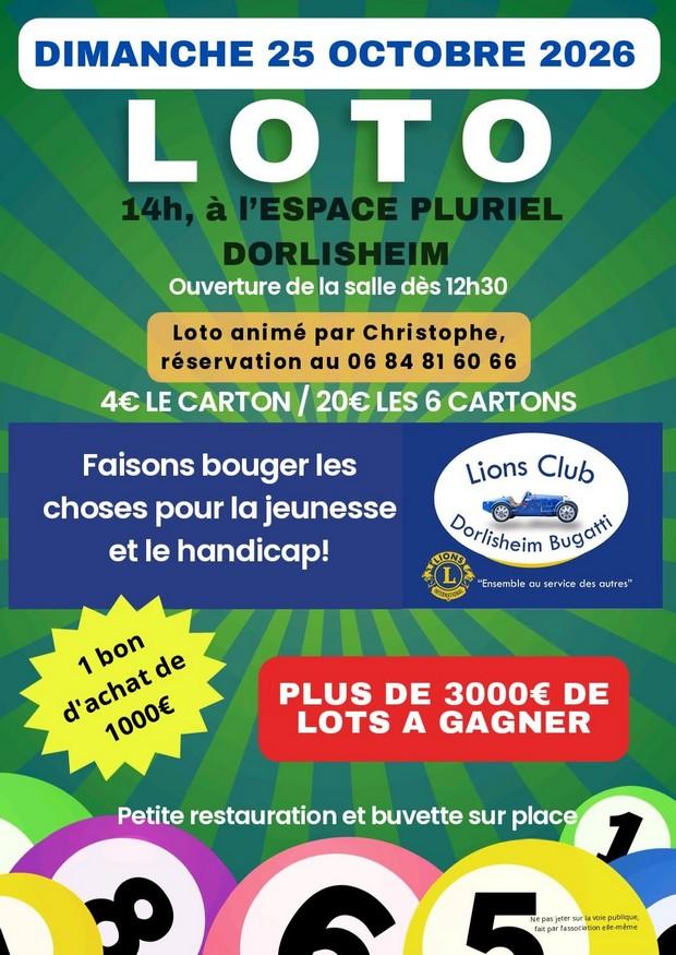 2026 10 25 loto a dorlisheim