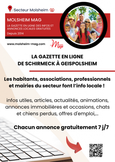 Affiche gazette en ligne molsheim mag