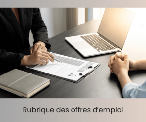 Mag rubrique offres d emploi